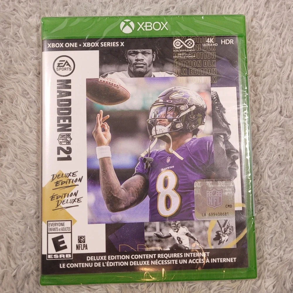 Madden NFL 21 Football Deluxe Edition (Xbox,Series X, 2020) *SEALED*